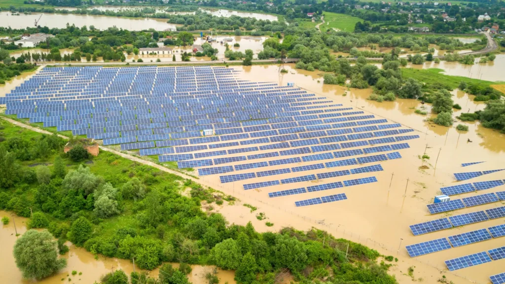 Záplavy nemusí fotovoltaiku poškodit.