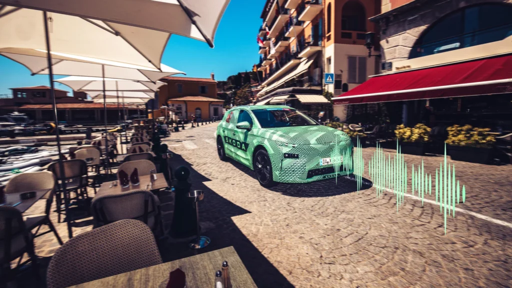 Škoda Elroq nabízí různé zvuky. Foto: Škoda