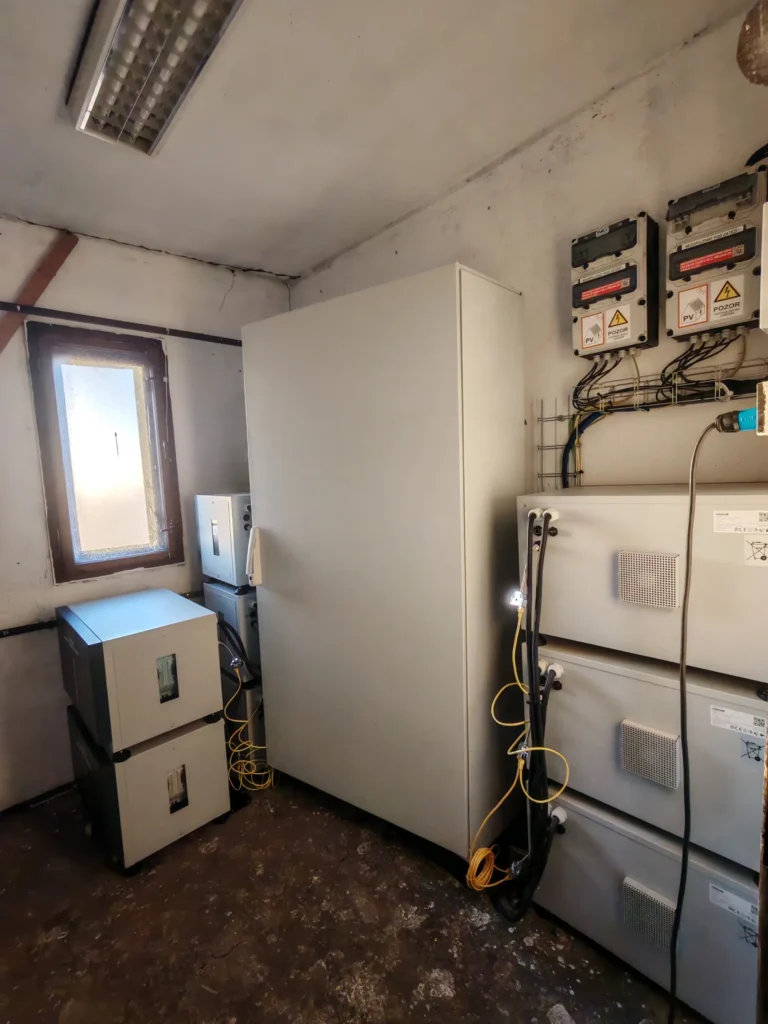 Bateriové úložiště Foto: Klub českých turistů