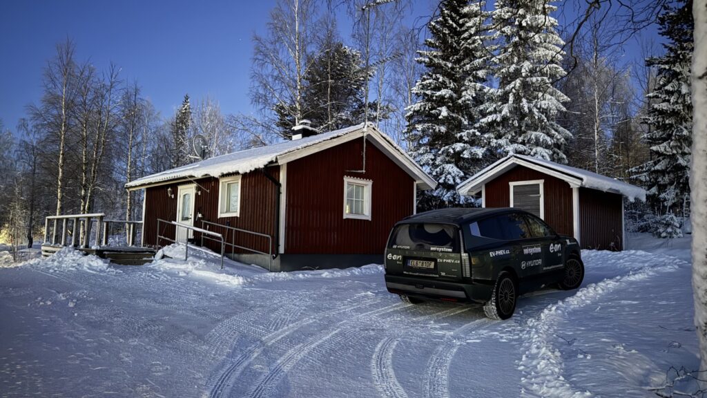 Češi vyrazili elektromobilem na daleký sever. Foto: Marek Tomíšek