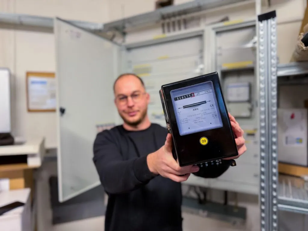 Výměna elektroměru trvá hodinu Foto: Solarcare