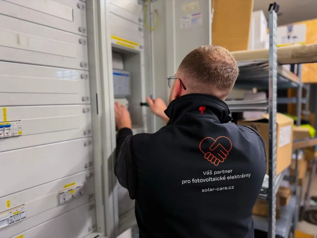 Výměna elektroměru trvá hodinu Foto: Solarcare